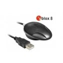 Navilock NL-8002U GPS-vastaanotinmoduuli USB musta Navilock NL-8002U GPS-vastaanotinmoduuli USB musta