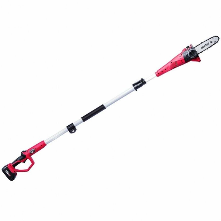Akumuliatorinis teleskopinis genėjimo pjūklas WORCRAFT 20V LI-ION – 4