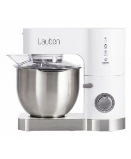 Lauben LBNKM1200WT pārtikas pārstrāde 1200 W 5,5 L Nerūsējošs tērauds, Balts