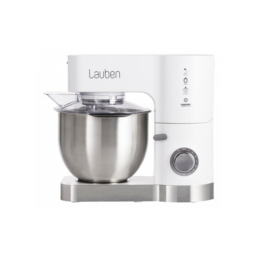 Lauben LBNKM1200WT pārtikas pārstrāde 1200 W 5,5 L Nerūsējošs tērauds, Balts