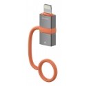4smarts 541522 video cable adapter Lightning USB Type-C Grey, Orange