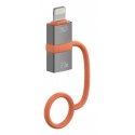 4smarts 541522 video cable adapter Lightning USB Type-C Grey, Orange