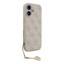 Guess 4G Charm dėklas skirtas Apple iPhone 17 Tone on Tone rožinės spalvos Guess 4G Charm dėklas skirtas Apple iPhone 17 Tone on Tone rožinės spalvos