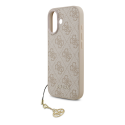 Guess 4G Charm maciņš, kas paredzēts Apple iPhone 17, tonī uz tonī rozā krāsā Guess 4G Charm maciņš, kas paredzēts Apple iPhone 17, tonī uz tonī rozā krāsā