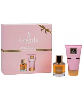 Gisada AMBASSADOR NAINEN ESTUCHE 2 kpl