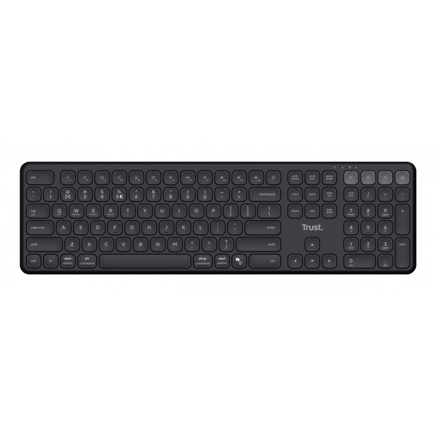 Trust Vaiya tastatūra Mājas/Biroja RF bezvadu