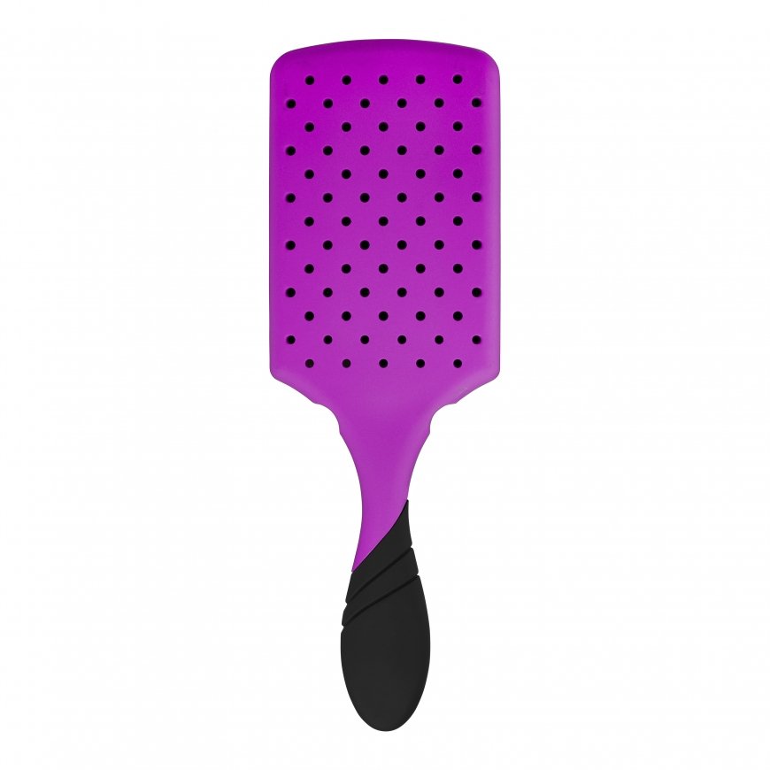 Wet Brush Pro Paddle Detangler Универсальная плоская широкая щетка для волос Пурпурный 1 шт – 3