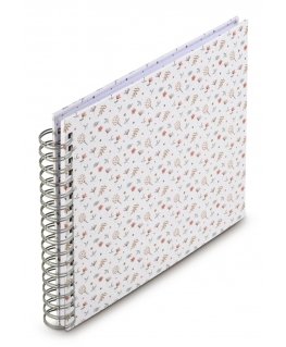Hama Floral fotoalbum Mitmevärviline 100 lehte Spiraalköide