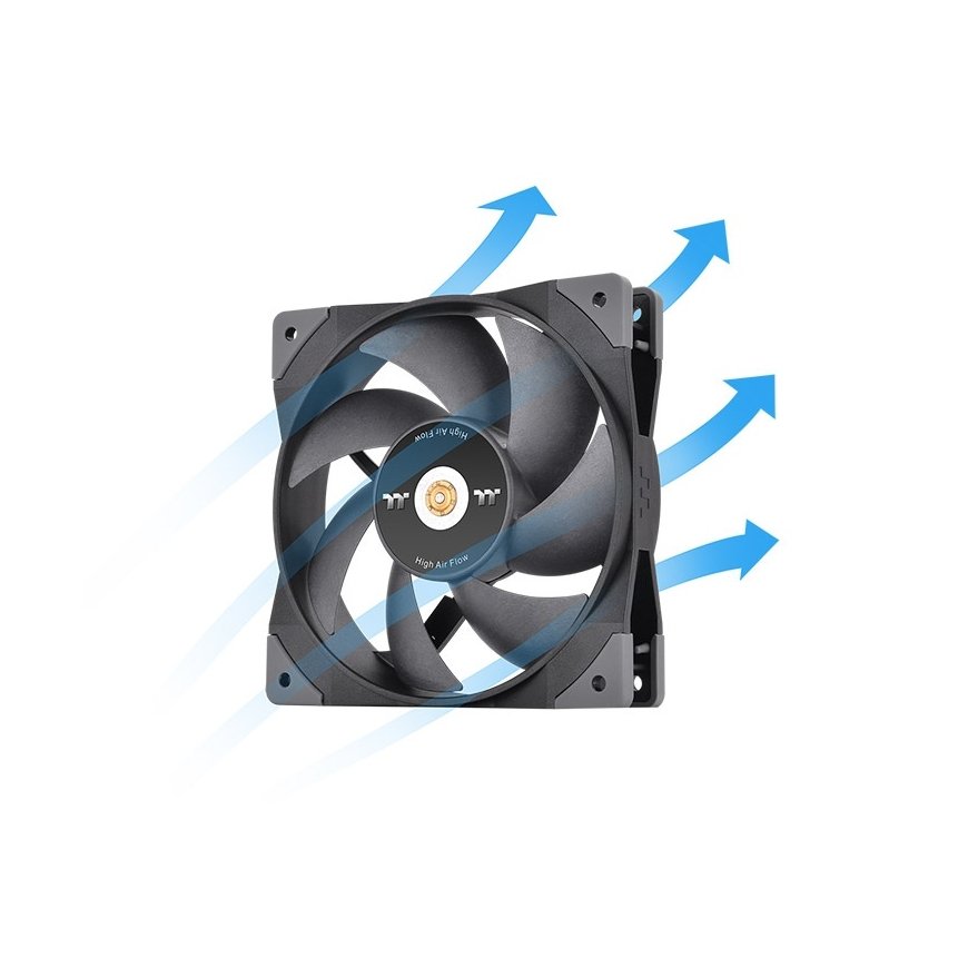 Thermaltake SWAFAN GT12 Computer case Air cooler 12 cm Black 3 pc(s) – 2