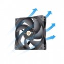 Thermaltake SWAFAN GT12 Datora korpusam Gaisa dzesētājs 12 cm Melns 3 pcs