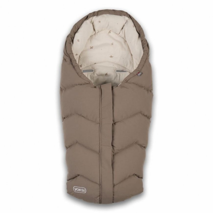 Voksi Move car seat sleeping bag, Walnut