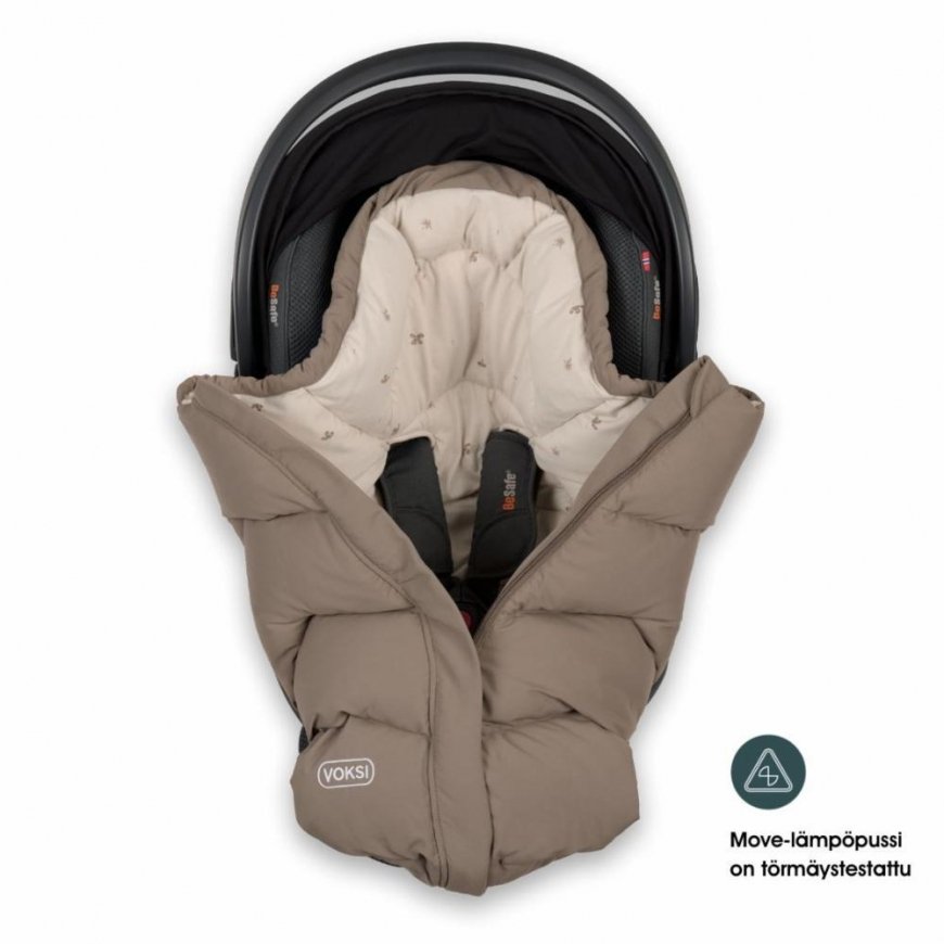 Voksi Move kūdikių miegmaišis, riešutmedžio – 5