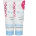 "Topicrem BABY" diaper change cream for protective effect, 2 pieces in a pack of 75 ml each