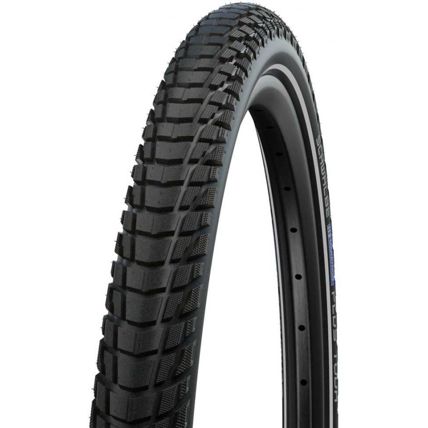 Riteņa 28" Schwalbe Marathon Plus Tour HS 619, Perf Wired 47-622 / 28x1.75 Addix E Melns-Reflex – 4