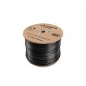 Lanberg LCF5-30CU-0305-BK tīkla kabelis Melns 305 m Cat5e F/UTP (FTP) Lanberg LCF5-30CU-0305-BK tīkla kabelis Melns 305 m Cat5e F/UTP (FTP)