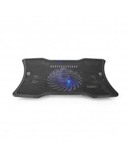 Nedis NBCR101BK nešiojamojo kompiuterio stovas Juoda 43,2 cm (17")