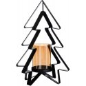 METAL CANDLE HOLDER 31.5 CM CHRISTMAS TREE MICA METAL CANDLE HOLDER 31.5 CM CHRISTMAS TREE MICA