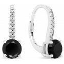 Brilio Silver Sparkling silver earrings with black zirconia EA415WBC Brilio Silver Sparkling silver earrings with black zirconia EA415WBC