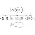 IP CAMERA IPC2K28SE-ADF40KMC-WL-I0 PANORAMIC 'ColorHunter' - 8 MP 2 X 4.0 mm UNIVIEW IP CAMERA IPC2K28SE-ADF40KMC-WL-I0 PANORAMIC 'ColorHunter' - 8 MP 2 X 4.0 mm UNIVIEW