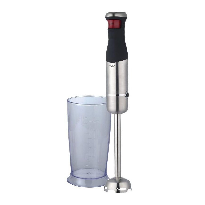 Food processor Zyle ZY823BL, 800 W, with titanium blades and 600 ml container