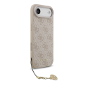 Чехол 4G Charm предназначен для Apple iPhone 17 Air Tone on Tone розового цвета Чехол 4G Charm предназначен для Apple iPhone 17 Air Tone on Tone розового цвета