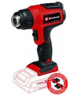 Einhell TE-HA 18 Li Karstā gaisa pistole 200 l/min 550 °C Melns, Sarkans