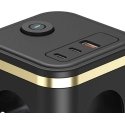 Viking maitinimo adapteris YC33, 3x 230 V, 1x USB-A, 2x USB-C, ON/OFF mygtukas, ilgis 1,4 m, juodas Viking maitinimo adapteris YC33, 3x 230 V, 1x USB-A, 2x USB-C, ON/OFF mygtukas, ilgis 1,4 m, juodas