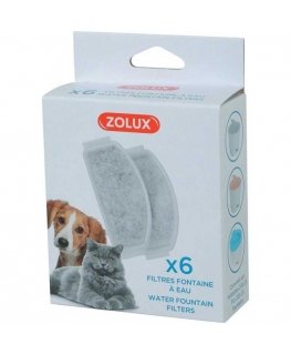 Zolux-suodatinjuoma, 3 l, 6 kpl.