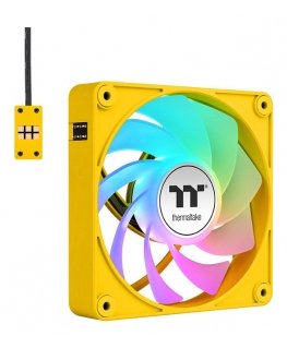 Thermaltake CT120 EX Reverse ARGB Sync PC Computer case Fan 12 cm Yellow 3 pc(s)