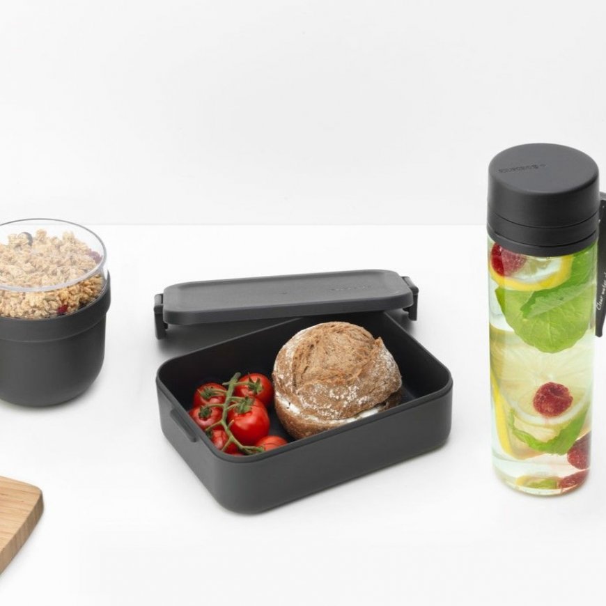 Brabantia Make & Take Lõunasöögikarpide komplekt 0,5 l Plast Hall, Läbipaistev 3 tk – 2