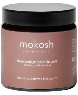 Mokosh Regeneruojantis kūno sviestas „Santalas ir gintaras“ 120 ml