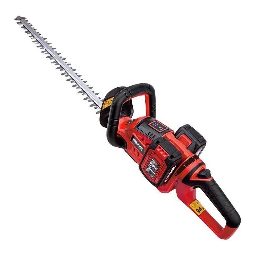 Worcraft 40V (20V + 20V) LI-ION cordless hedge trimmer – 2