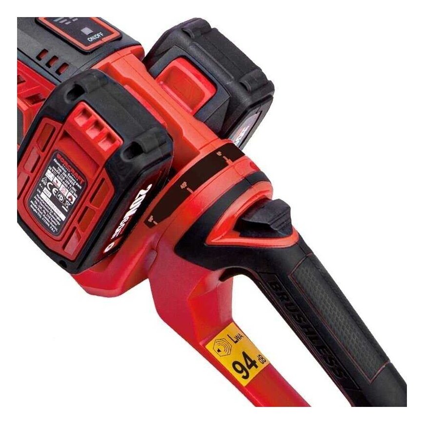 Worcraft 40V (20V + 20V) LI-ION cordless hedge trimmer – 4
