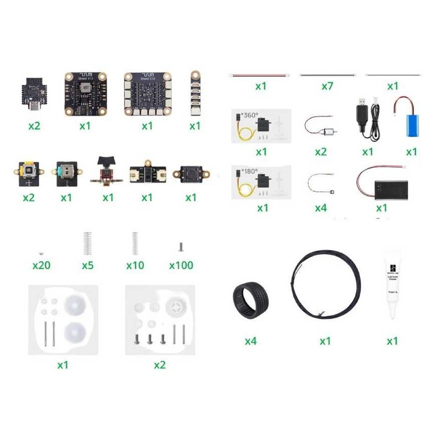 CyberBrick beginner's equipment set – ZK004 – remote control model construction and programming kit – Bambu Lab