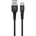 Goobay 74527 USB-kaapeli USB 2.0 2 m USB C USB A musta Goobay 74527 USB-kaapeli USB 2.0 2 m USB C USB A musta