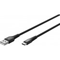 Goobay 74527 USB кабель USB 2.0 2 m USB C USB A Черный Goobay 74527 USB кабель USB 2.0 2 m USB C USB A Черный