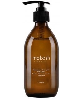 Mokosh Drėkinamasis kūno ir rankų prausimosi gelis su spanguolėmis, 300 ml