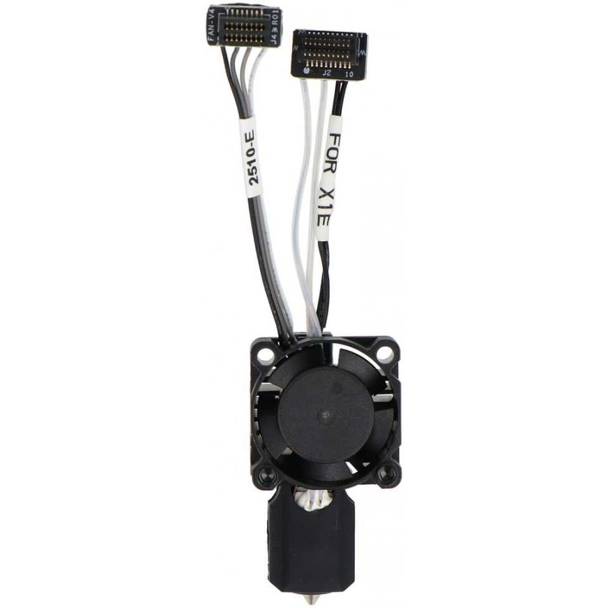 Pilna Bambu Lab X1E -sarjan tulostimien hotend-pää – 0,4 mm – 4