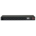 APC AP7821B tehonjakeluyksikkö 8 AC-pistorasia(a) 0U/1U musta APC AP7821B tehonjakeluyksikkö 8 AC-pistorasia(a) 0U/1U musta