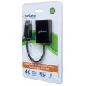 Manhattan 207768 videojagur DisplayPort 2x DisplayPort