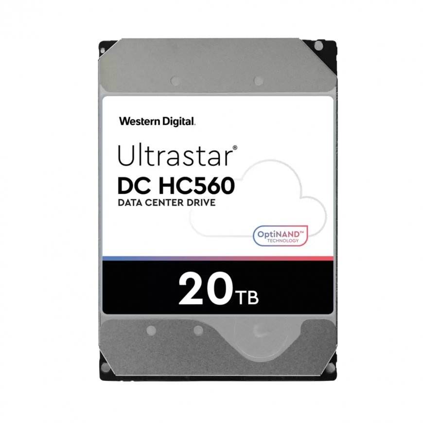 Western Digital Ultrastar DC HC560 sisemine kõvaketas 20 TB 7200 RPM 512 MB 3.5" Jada ATA – 3