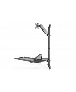 Digitus DA-90372 monitora stiprinājums un statīvs 81,3 cm (32") Galds Melns