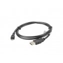 Lanberg CA-USBM-10CC-0010-BK USB cable USB 2.0 1 m Micro-USB B USB A Black Lanberg CA-USBM-10CC-0010-BK USB cable USB 2.0 1 m Micro-USB B USB A Black