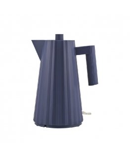 Water kettle Plisse Alessi, blue