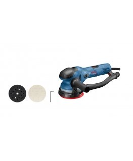 Bosch GET 55-125 Professional Išcentrinis orbitinis šlifuoklis 7800 RPM 15600 OPM Juoda, Mėlyna 550 W