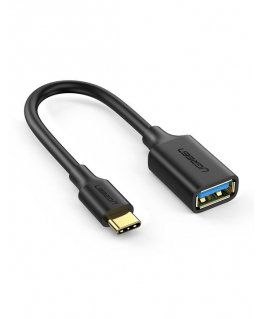 Ugreen 30701 USB kabelis USB 3.2 Gen 1 (3.1 Gen 1) 0,15 m USB C USB A Melns