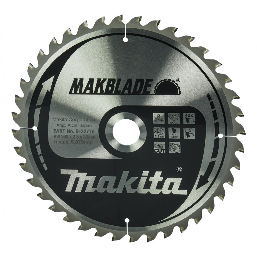 Makita MakBlade griezējdisks disku zāģiem 26