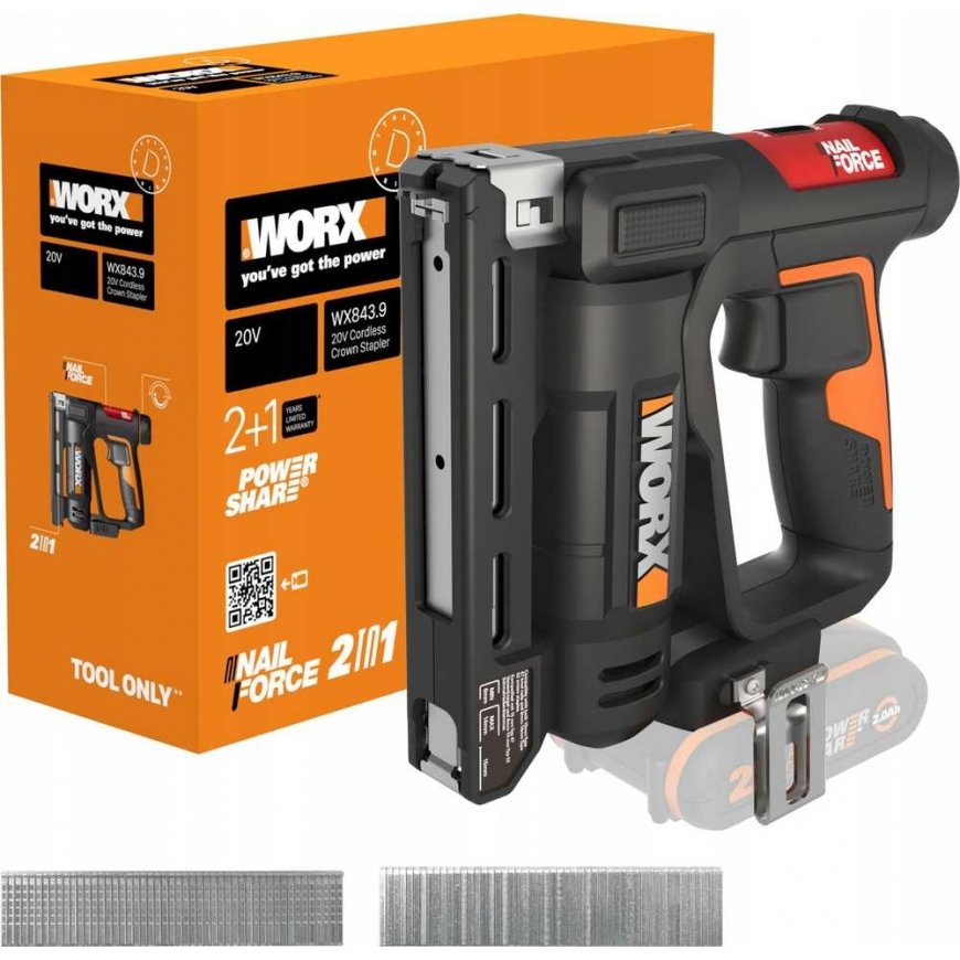 Worx Cordless Stapler WX843.9