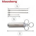 PLIENINIS PURKŠTUVAS MĒSOS VYTINĀŠANAI 60 ml KLAUSBERG KB-7842 PLIENINIS PURKŠTUVAS MĒSOS VYTINĀŠANAI 60 ml KLAUSBERG KB-7842