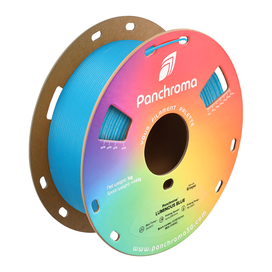 Polymaker Panchroma PLA Luminous 1.75mm 1kg - Luminous Green – 2